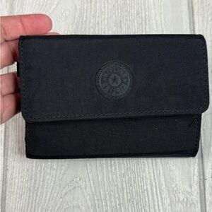 New Black Kipling Medium Wallet